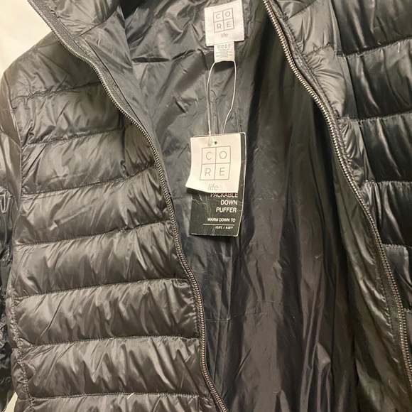 Puffer Jacket 100% Down Never Worn With Tags - Picture 3 of 6